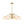 Thehouselights - Mid - century Sputnik Opal Glass Globe Entryway Chandelier - Chandelier - 6 - Light - Brass