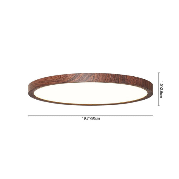 Thehouselights - Minimalist LED Ultra - thin Flush Mount Ceiling - Ceiling Light - 30 cm. - 