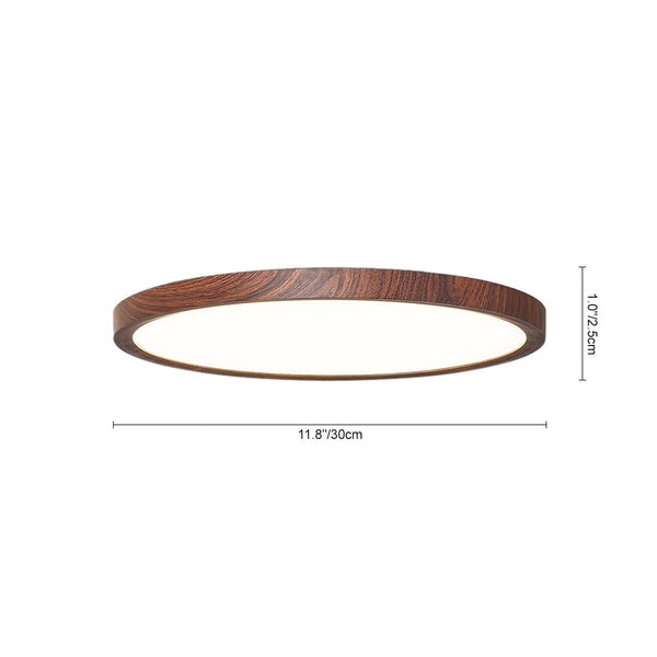 Thehouselights - Minimalist LED Ultra - thin Flush Mount Ceiling - Ceiling Light - 30 cm. - 