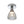 Thehouselights-Minimalist Textured Glass LED Semi Flush Mount-Ceiling Light-Chrome-