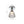 Thehouselights-Minimalist Textured Glass LED Semi Flush Mount-Ceiling Light-Chrome-