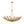 Thehouselights - Modern Brass Branching Basin Chandelier - Chandelier - 6 - Light - 