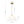 Thehouselights - Modern Farmhouse Glass Dome Pendant Light - Pendant - 38 cm. - 