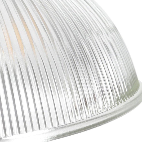 Thehouselights - Modern Farmhouse Glass Dome Pendant Light - Pendant - 38 cm. - 