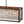 Thehouselights - Modern Farmhouse Rectangle Crystal Island Chandelier - Chandelier - Brown - 