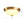 Thehouselights - Modern LED Bowl Flush Mount - Ceiling Light - Brass - 