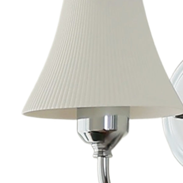 Thehouselights-Modern LED Cone Shade Wall Sconce-Wall Lights-Chrome-