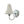 Thehouselights-Modern LED Cone Shade Wall Sconce-Wall Lights-Chrome-