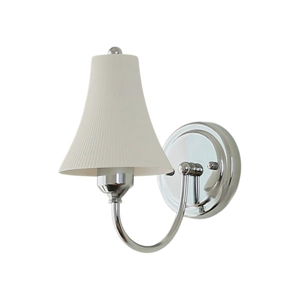 Thehouselights-Modern LED Cone Shade Wall Sconce-Wall Lights-Chrome-