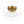 Thehouselights - Modern Oval Water Glass Flush Mount Ceiling - Ceiling Light - Brass - 
