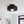Thehouselights-Nordic Geometric Flush Mount Cylindrical Ceramic Ceiling Light-Ceiling Light-Black-