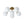 Thehouselights - Opal Glass Sputnik Bubble Semi Flush Chandelier - Chandelier - Black - 6 - Light