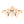 Thehouselights - Opal Glass Sputnik Bubble Semi Flush Chandelier - Chandelier - Brass - 11 - Light