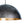 Thehouselights - Oversized Large Dome Pendant Light - Pendant - Black - 60 cm.
