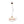 Thehouselights-Pink Floral Glass LED Pendant Lighting-Pendant-1-Light-