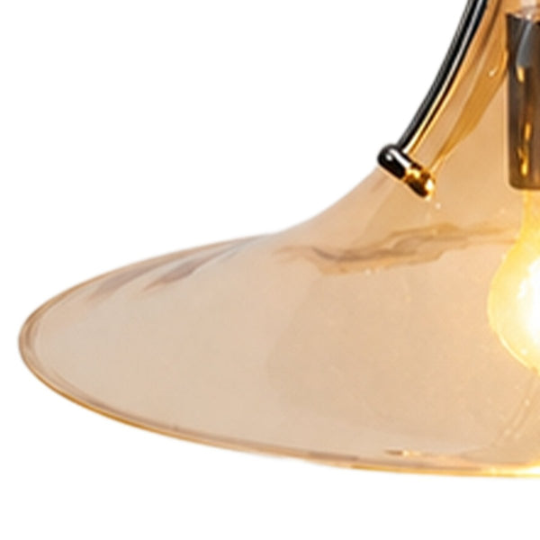 Thehouselights-Polished Design Glass Pendant Lighting-Pendant-Amber-