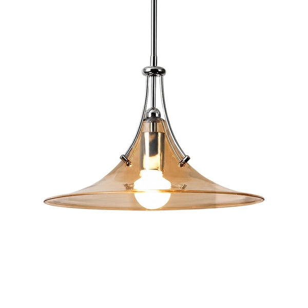 Thehouselights-Polished Design Glass Pendant Lighting-Pendant-Amber-
