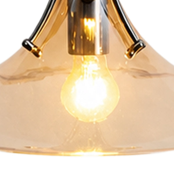 Thehouselights-Polished Design Glass Pendant Lighting-Pendant-Amber-