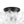 Thehouselights - Scalloped Glass Semi - Flush Mount Ceiling Light - Ceiling Light - Black & Clear Glass - 