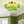 Thehouselights - Scalloped Glass Semi - Flush Mount Ceiling Light - Ceiling Light - Brass & Green Glass - 