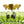 Thehouselights - Scalloped Glass Semi - Flush Mount Ceiling Light - Ceiling Light - Brass & Green Glass - 