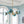 Thehouselights - Sputnik Blue Glass Globe Bubble Chandelier - Chandelier - 6 - Light - 