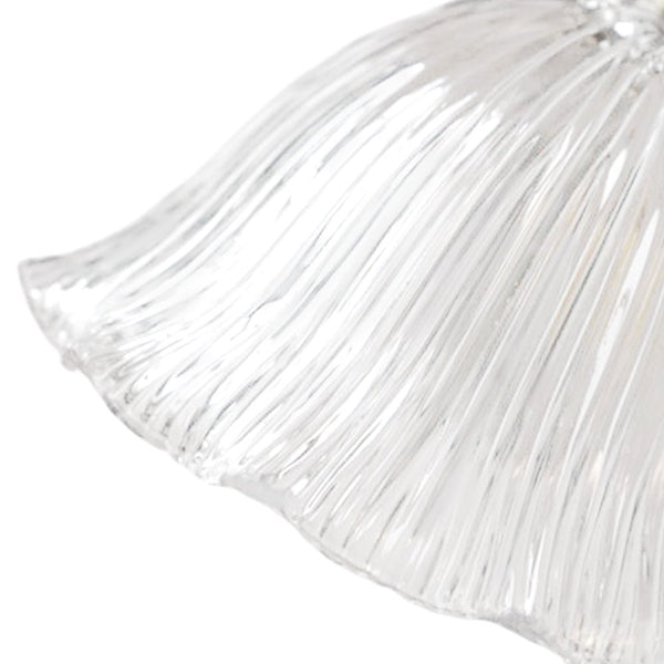 Thehouselights - Stylish Flower Strip Glass Pendant Light - Pendant - Clear - 
