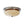 Thehouselights - Traditional French Round Glass LED Flush Mount Ceiling - Ceiling Light - Beige - 
