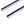 Thehouselights - Two Strips LED Black Flush Mount - Ceiling Light - 2 - Light - 