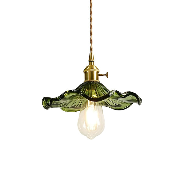 Thehouselights-Wave Floating Glass Pendant Lighting-Pendant-Green-