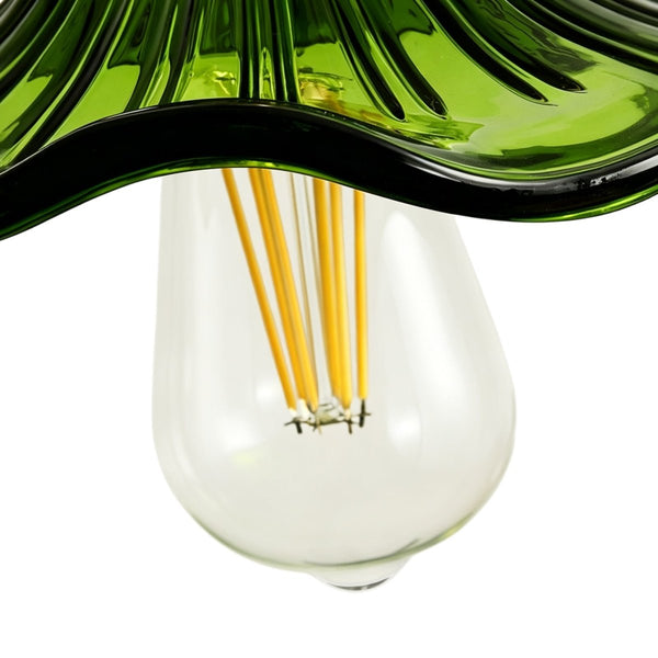 Thehouselights-Wave Floating Glass Pendant Lighting-Pendant-Green-