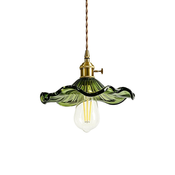 Thehouselights-Wave Floating Glass Pendant Lighting-Pendant-Green-