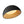 Thehouselights-Wood Grain Bowl LED Flush Mount Dome Close To Ceiling Light Track Light-Ceiling Light-Black-50 cm.