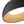 Thehouselights-Wood Grain Bowl LED Flush Mount Dome Close To Ceiling Light Track Light-Ceiling Light-Black-50 cm.