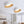 Thehouselights-Wood Grain Bowl LED Flush Mount Dome Close To Ceiling Light Track Light-Ceiling Light-White-35 cm.