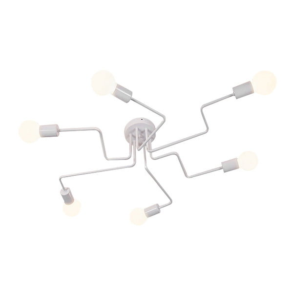 Sputnik Linear Semi Flush Mount - Thehouselights