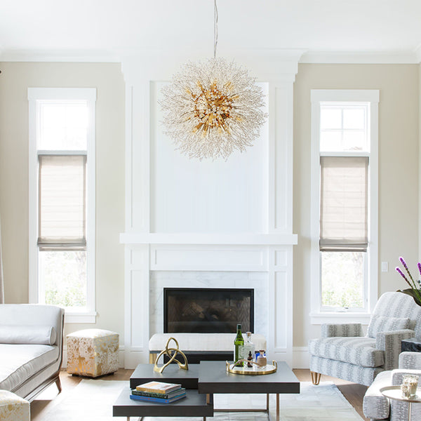 Modern Crystal Sputnik Chandelier