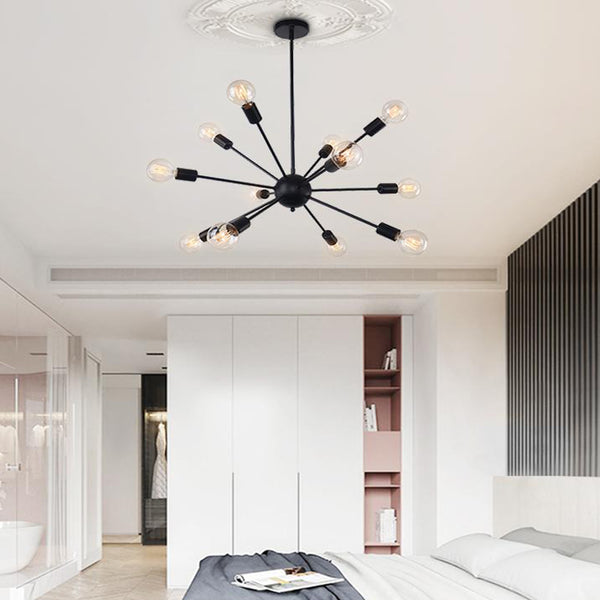 Modern Mid-Century Sputnik Sphere Chandelier