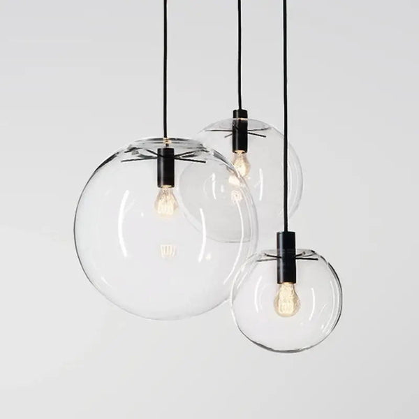 One-Light Glass Pendant Light