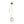 1 Light Crystal Mini Pendant Lighting