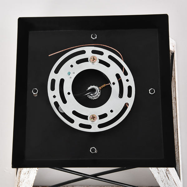 Farmhouse Square Flush Mount Ceiling Light - Thehouselights