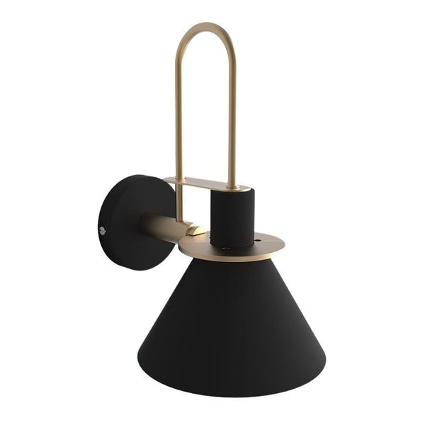 Kitchen Lightie-Mid-Century Modern Industrial Look Matte Black Wall Lamp-Wall Lights--