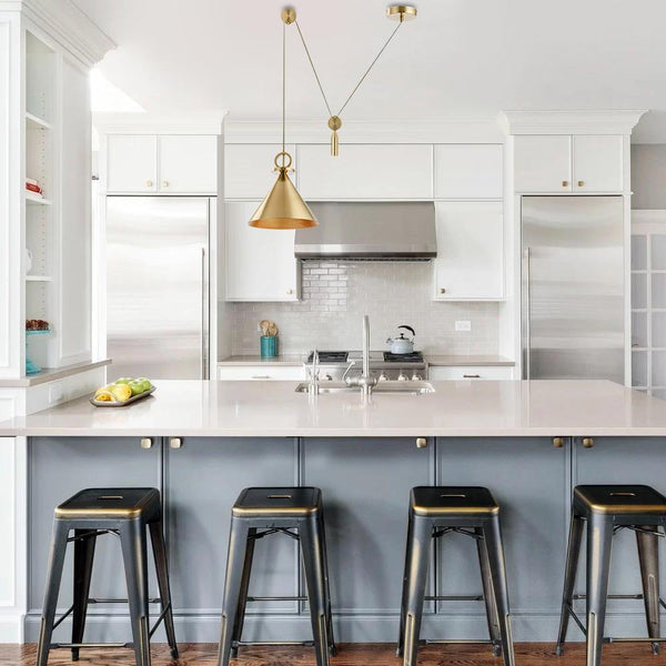 Kitchens Lightie-Unique Modern 1-Light Cone Shade Kitchen Island Pendant Light-Pendants--