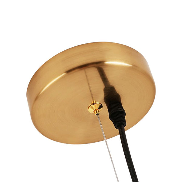 Kitchens 'n Lights-6/8 - Light Brass Sputnik Modern Linear Chandelier-Chandelier-6 Bulbs-