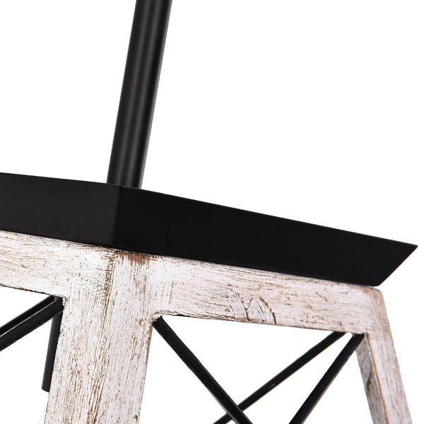 Thehouselights-Farmhouse Rustic 1-Light Single Mini Pendant Light-Pendants-Brown-