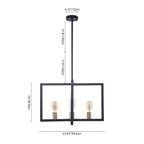 Kitchens 'n Lights-Industrial Farmhouse Kitchen Pendant Lighting-Pendant-Default Title-