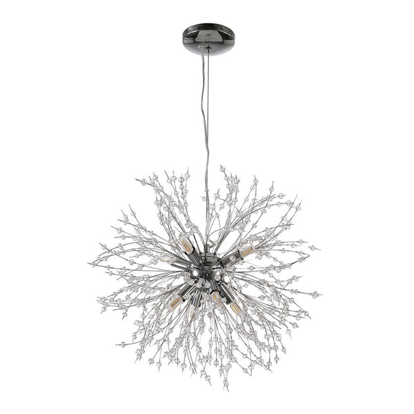 Thehouselights-Luxury Sputnik Firework Crystal Chandelier-Chandelier-Chrome-