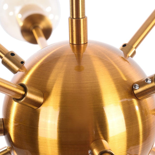 Kitchens 'n Lights-Modern 8/12-Light Sputnik Sphere Chandelier-Chandelier-8 bulbs-Chrome