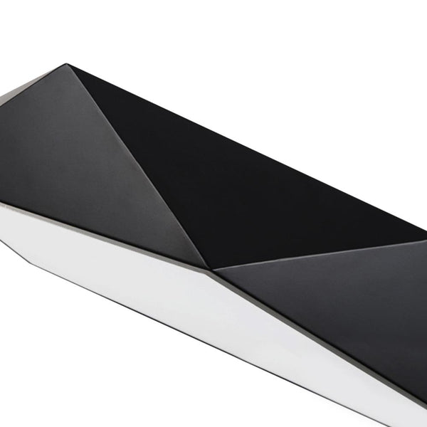 Kitchens 'n Lights-Modern Black LED Ceiling Light Fixture-Flush Mount-Default Title-