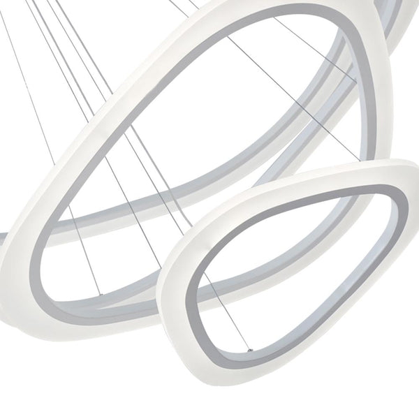 Kitchens 'n Lights-Modern Geometric Integrated LED Chandelier Lighting-Chandelier-Default Title-